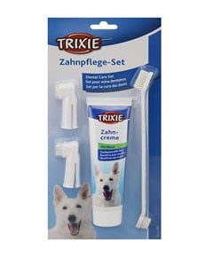 Pasta de dientes con accesorios de limpieza para perros