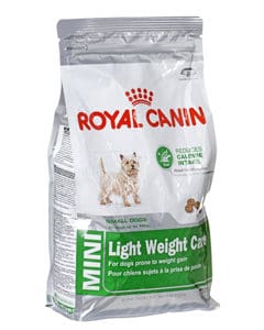 Saco de pienso light Royal Canin para perros pequeños